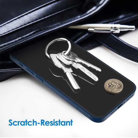 JETech Screen Protector for iPhone 12/12 Pro 6.1-Inch, Tempered Glass Film - Picture 4 of 6